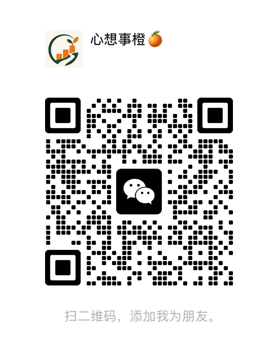 联系橙子二维码